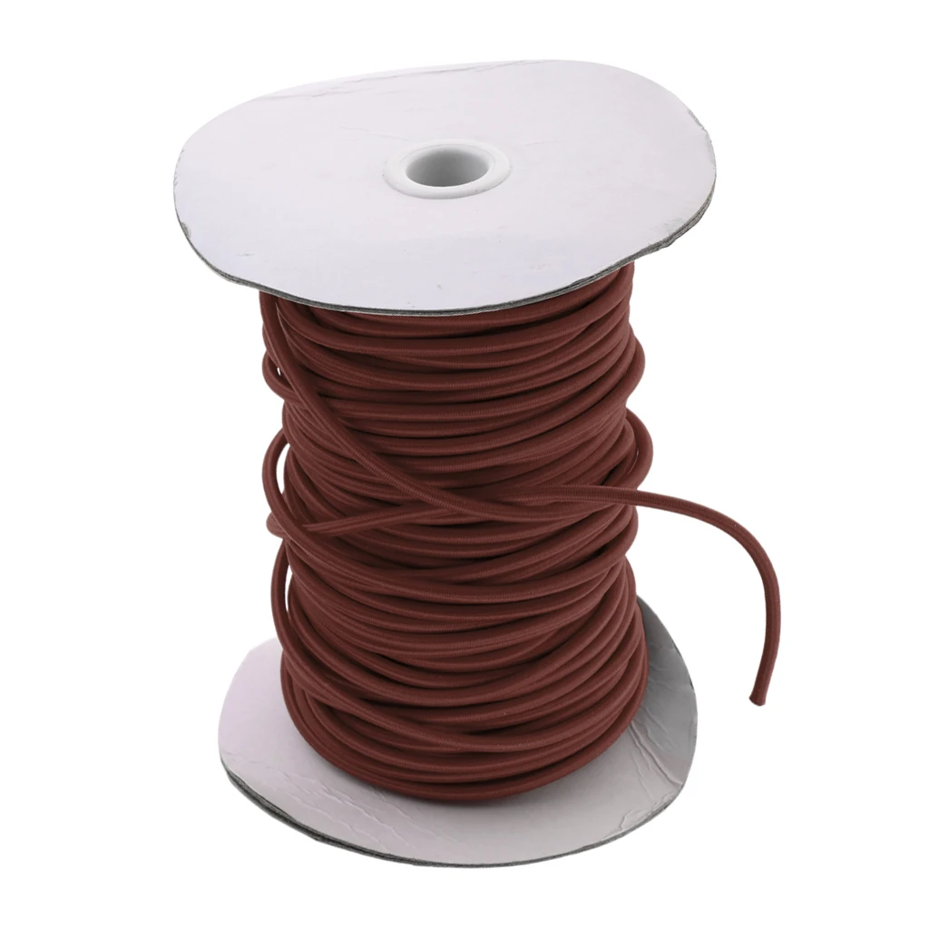 4 мм Диаметр Премиум круглый резиновый эластичный банджи шнур шок веревка