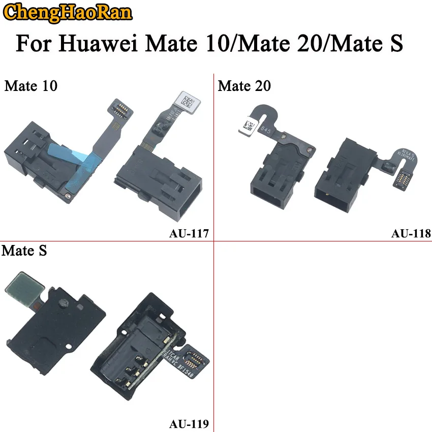 ChengHaoRan 2 шт./лот для Huawei Mate 10 20 S аудио наушники разъем наушников Вибратор Датчик