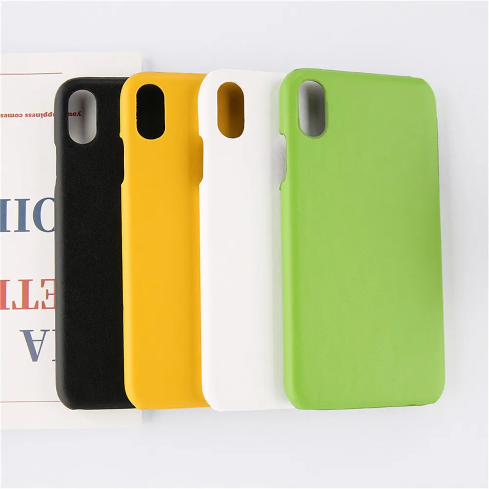 Lovebay матовый однотонный чехол для телефона для iPhone X XR Xs Max ультра тонкие простые Жесткие ПК-Чехлы для iPhone 6 6s 7 8 Plus задняя крышка