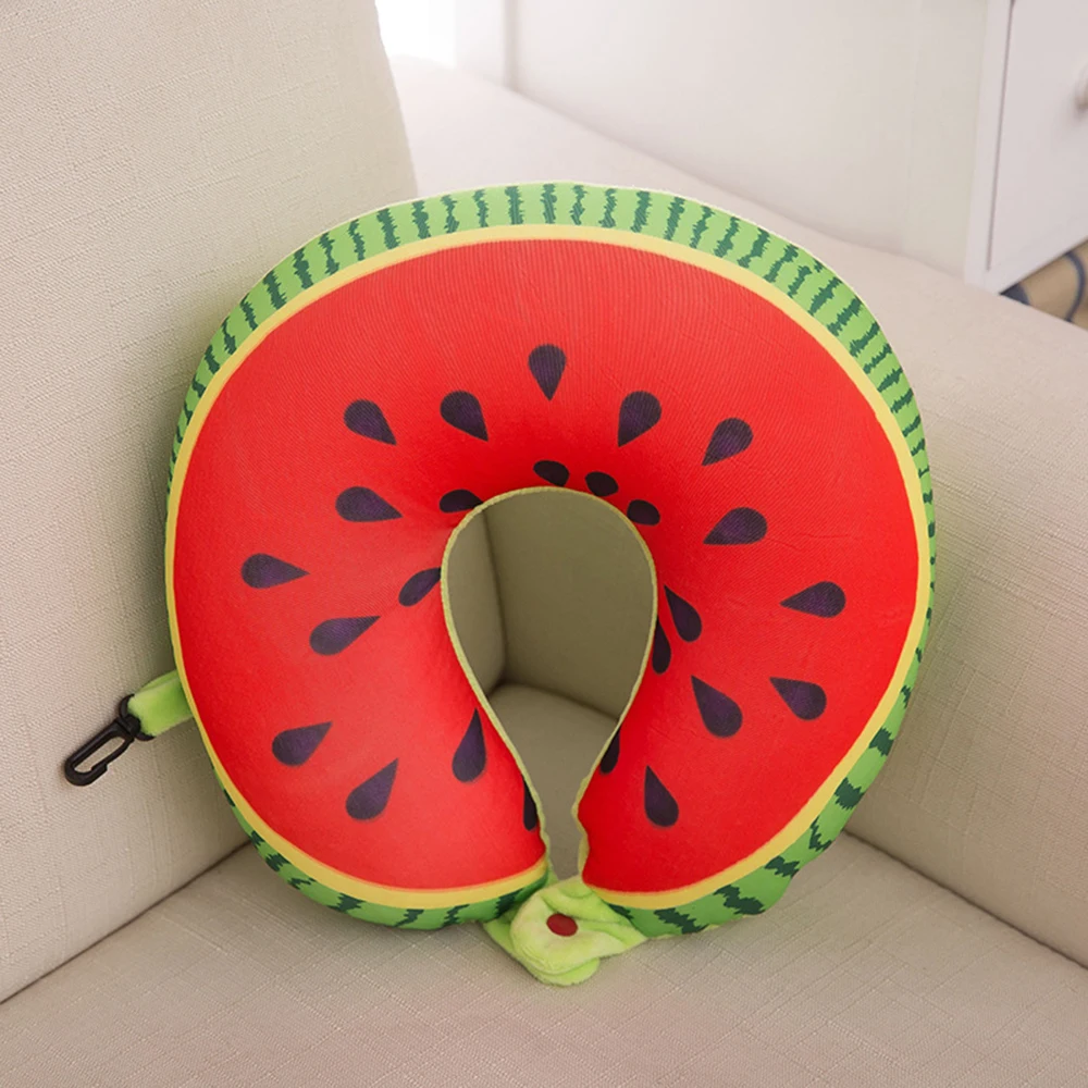 Автомобильная u образная подушка для путешествий шеи в самолет аксессуары 4 цвета