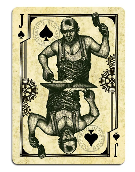 Hui qi Poker Bicycle White Blue Collar White Collar Blue-Collar Collection Bicycle Playing Cards