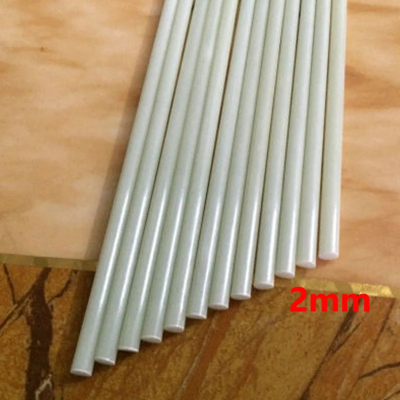 20 шт. 0,8-1,2 мм круглая стеклянная Удочка из стекловолокна DIY рыболовный поплавок хвост материал волокно стержень для кальмара крючок для рыбалки снасти Аксессуары