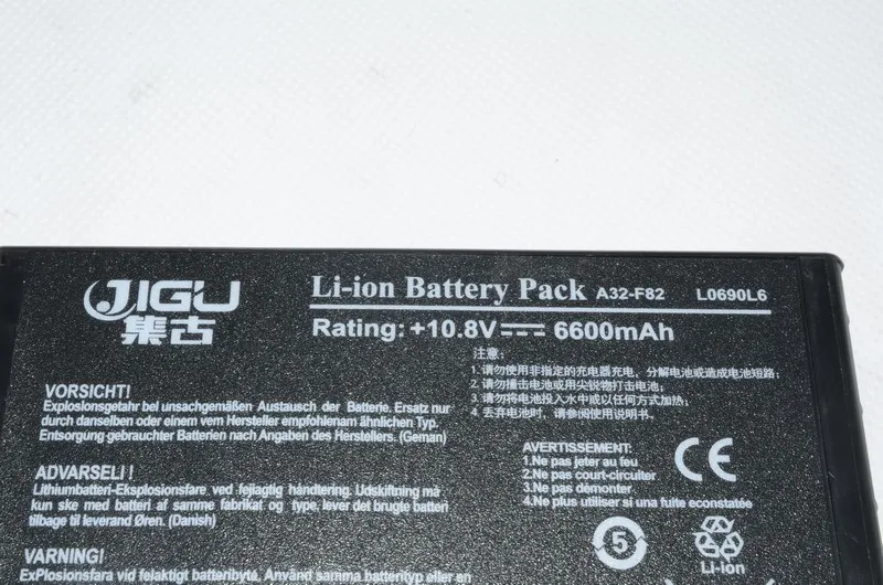 Jigu Аккумулятор для ноутбука Asus K50A K50AB K50AD K50AE K50AF K50C K50E K50I K50ID K50IE K50IJ K50IL K50IN K50IP K50X K51 K51A K51AB