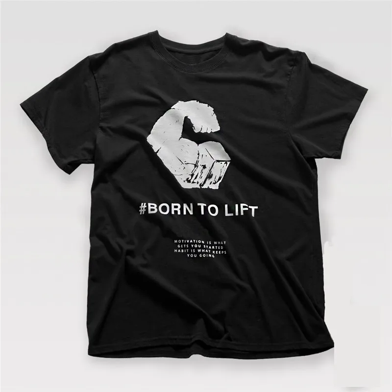 Мужская футболка с короткими рукавами и принтом летняя хлопковая приталенная