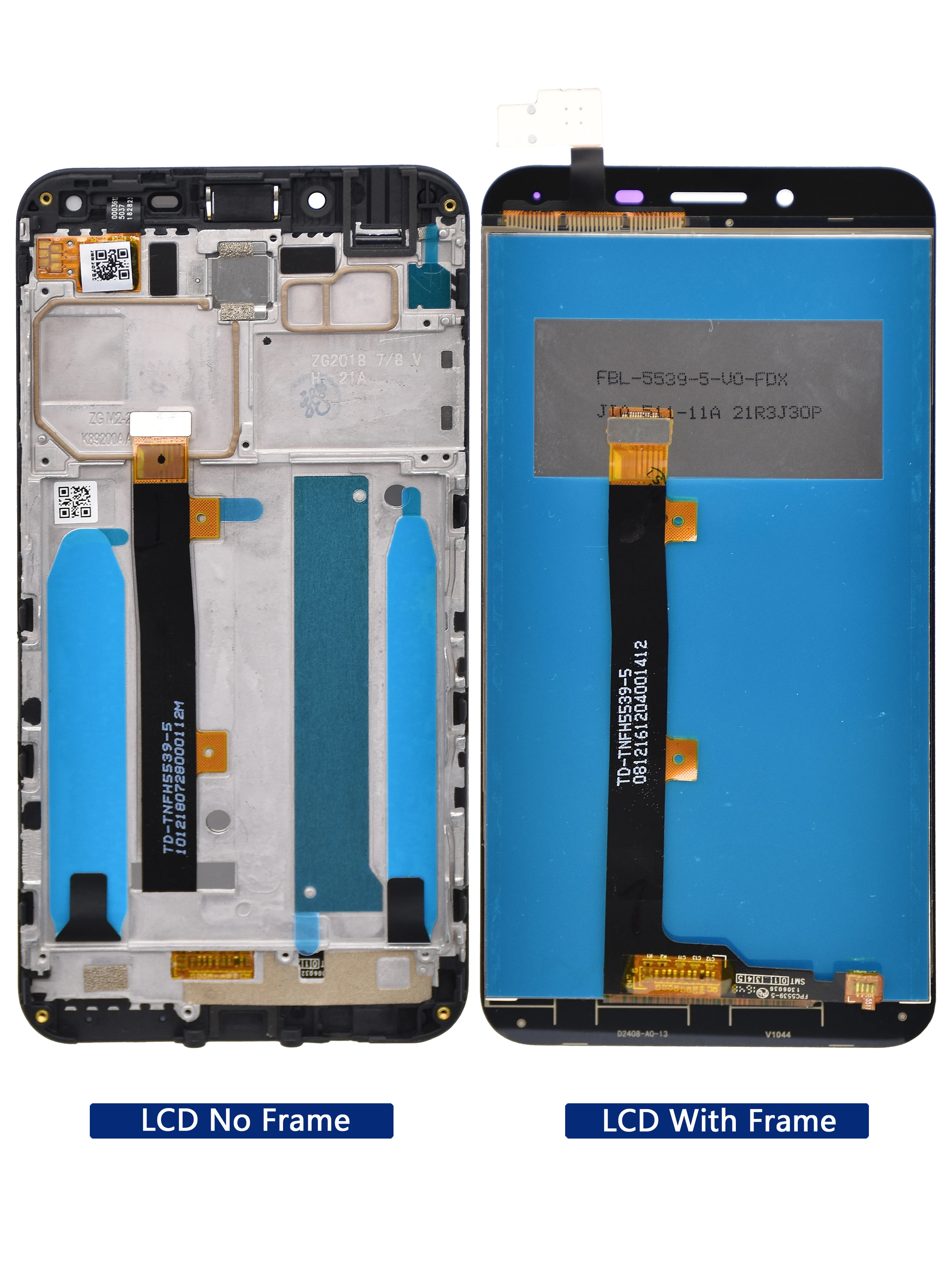 ЖК-дисплей 5 дюйма для Asus Zenfone 3 Max ZC553KL X00DD панель сенсорного экрана в сборе с рамкой