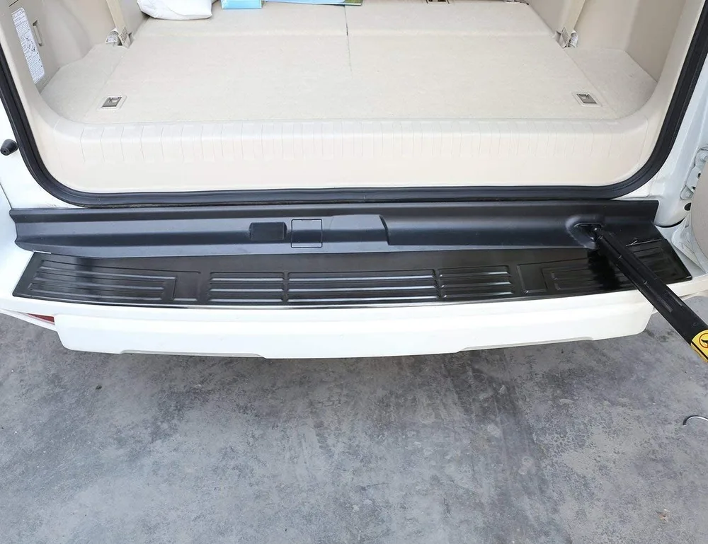 Защитная пластина для заднего бампера из нержавеющей стали Toyota Land Cruiser Prado FJ150 150