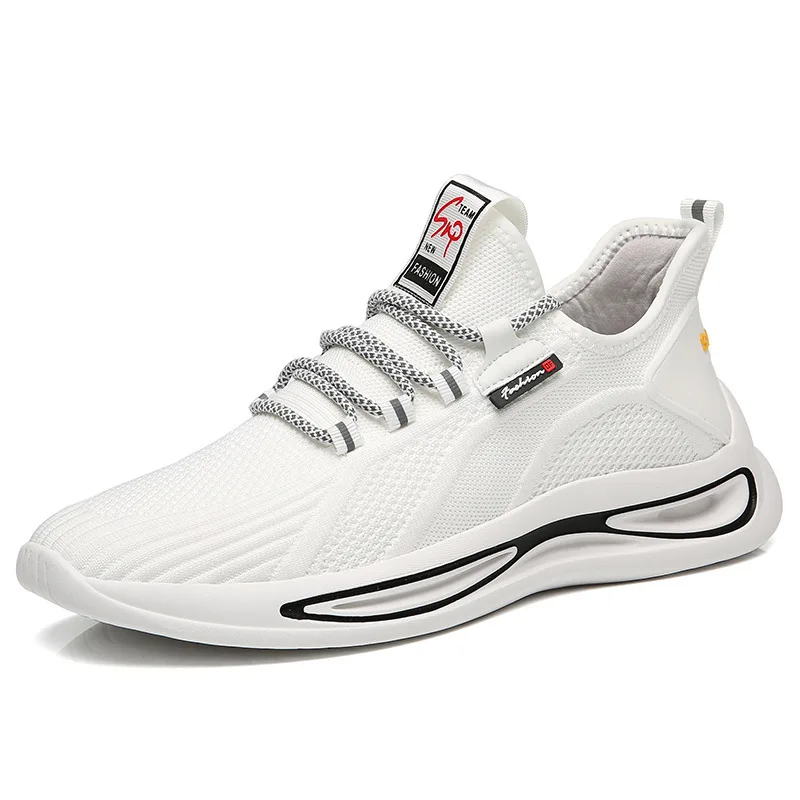 

2021 Spring New Men's Shoes Breathable Mesh Sports Casual Running Shoes Trendy Fashion Shoes Flat Shoes