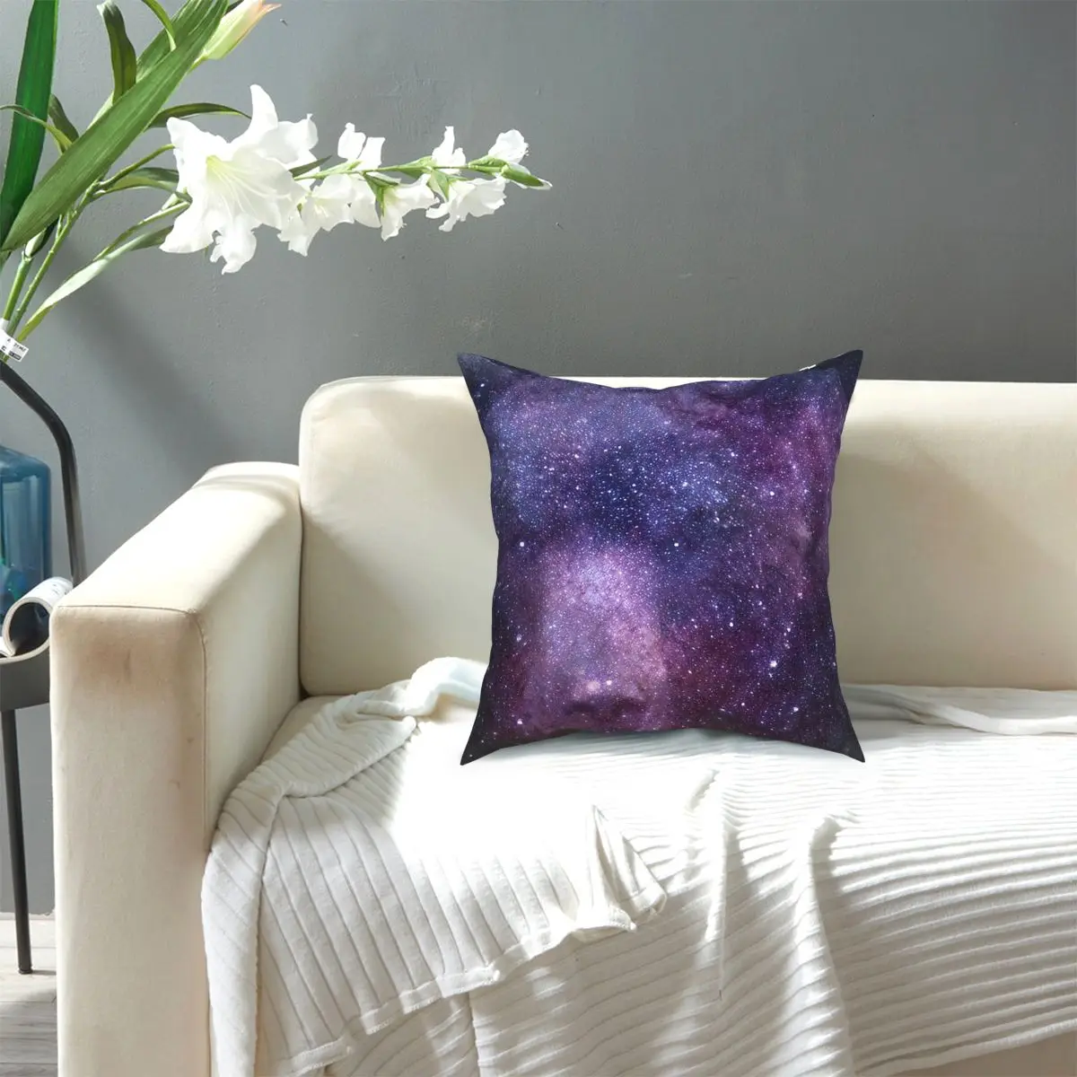 

Ursa Major Vikingstaad Square Pillow Case Polyester Decorative Pillow Casual PillowcaseNorseNordic