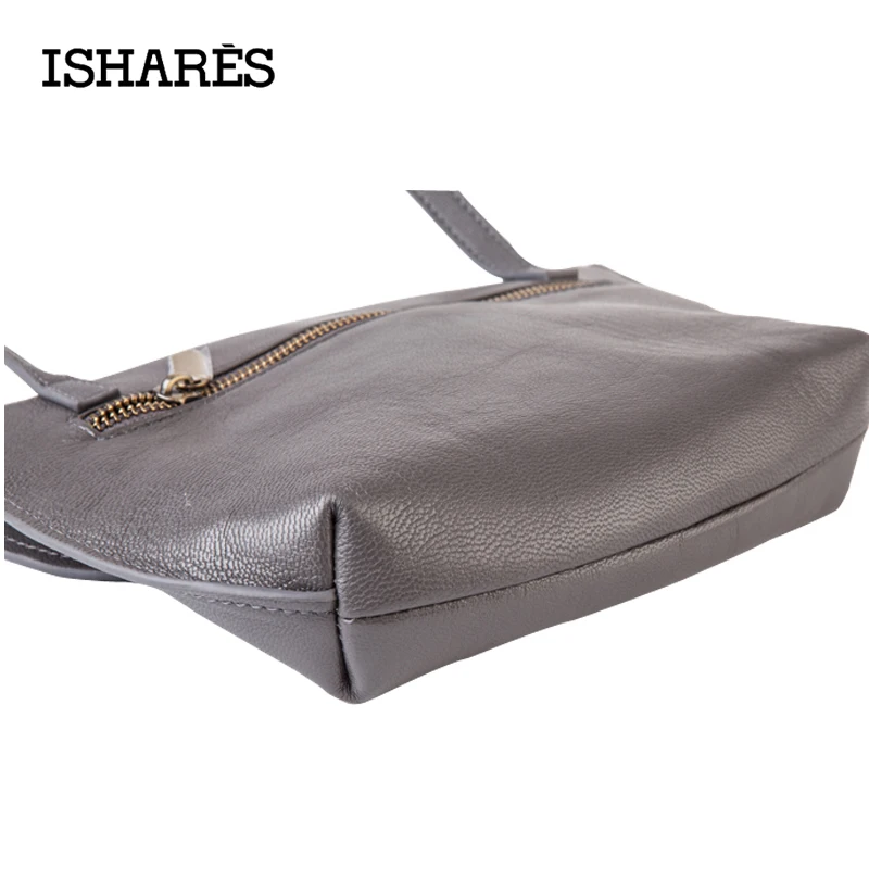 Женская сумка через плечо ISHARES из натуральной кожи модный мини-светильник