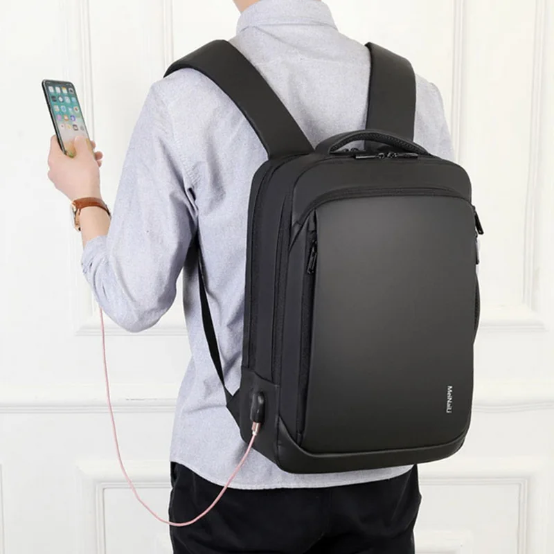 WENYUJH компьютер ноутбук Mochila мужской школьный рюкзак с usb зарядным портом Противоугонная дорожная сумка мужской бизнес рюкзак для ноутбука