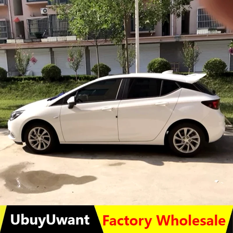 UBUYUWANT для Opel Astra K Спойлер ABS спойлер автомобиля украшение в виде хвостового крыла