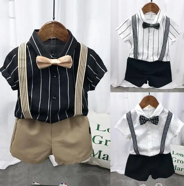 Бесплатная доставка коллекция 2020 года летний хлопковый костюм джентльмена с