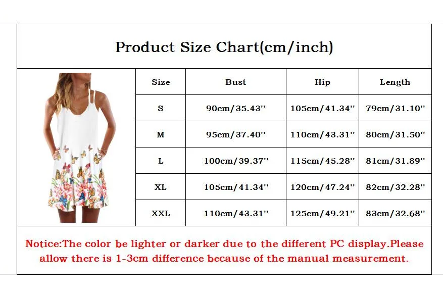 

35#Summer Dress 2021 Womens Floral Print Dress Sleeveless Dress V Neck A-Line Maxi Mini Sundress Sexy