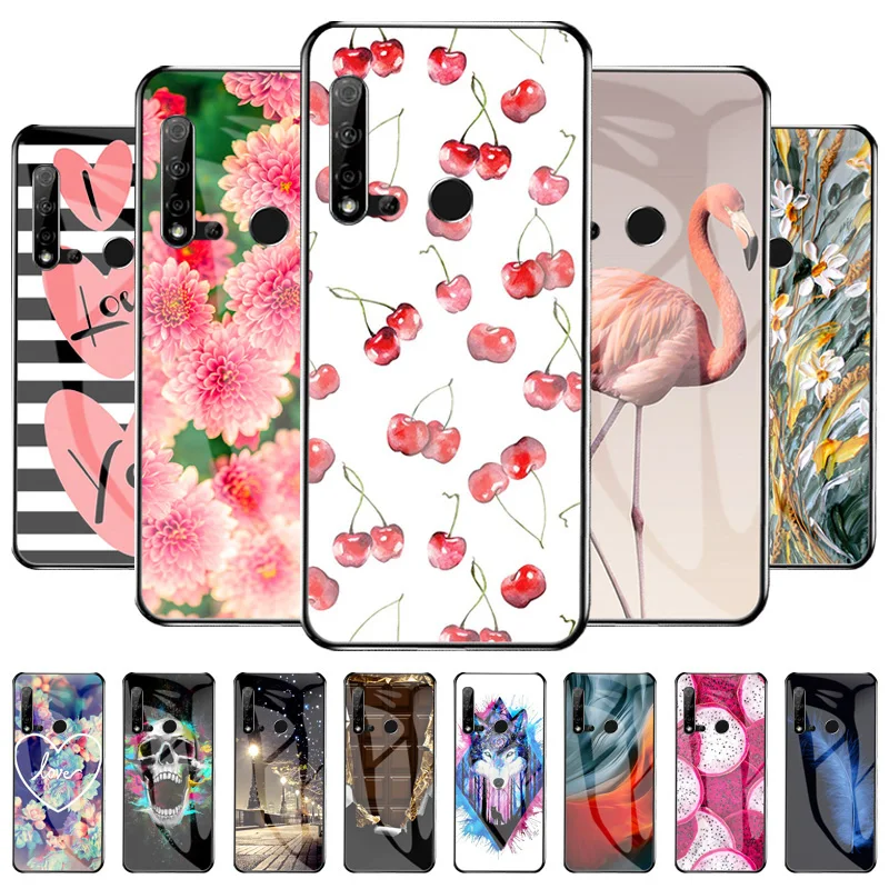 

Tempered Glass Case For Huawei Mate 30 Lite Case Hard Phone Cover For Huawei Nova 5i Pro Protective Funda Mate30 Lite Back Coque