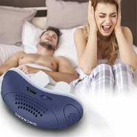 1pc micro electric anti snoring electronic device sleep apnea stop snore aid stopper usb electric anti snoring devices no box