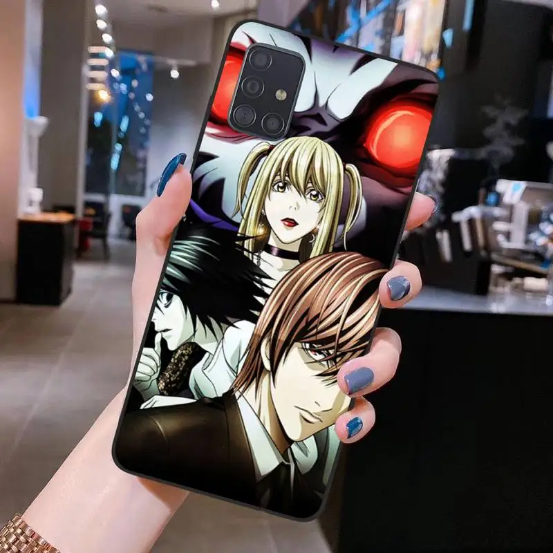 

Death Note Ryuk kira Black TPU Soft Phone Case for Samsung S20 plus Ultra S6 S7 edge S8 S9 plus S10 5G lite 2020