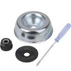 Адаптер для лезвия газонокосилки, универсальный комплект креплений для гаек, подходит для кусторезов Stihl для щетки, обрезная косилка