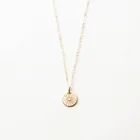 Цепочка-чокер женская из серебра 925 пробы с подвеской в виде фейерверка