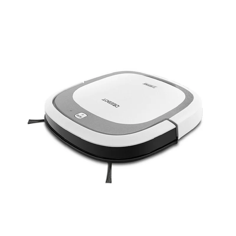 Робот пылесос для сухой и влажной уборки ECOVACS DEEBOT Slim 2 серый Тонкий уборка в