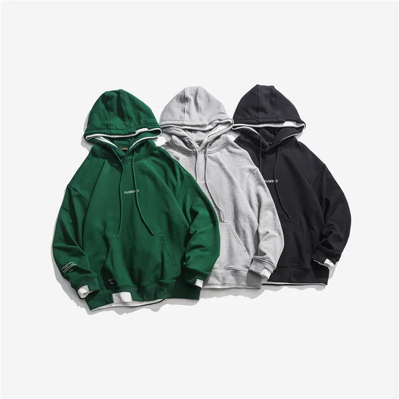 

New printing hooded male loose boy jacket ins tide brand couple hoodie shirt