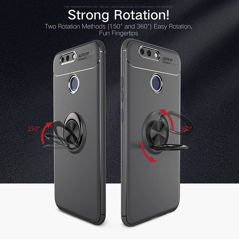 

Suitable for Huawei Honor 30S 9A 4TPro Nova 7 7Se 7Pro p40 lite Anti-Fall Ring Car Holder Mobile Phone Case