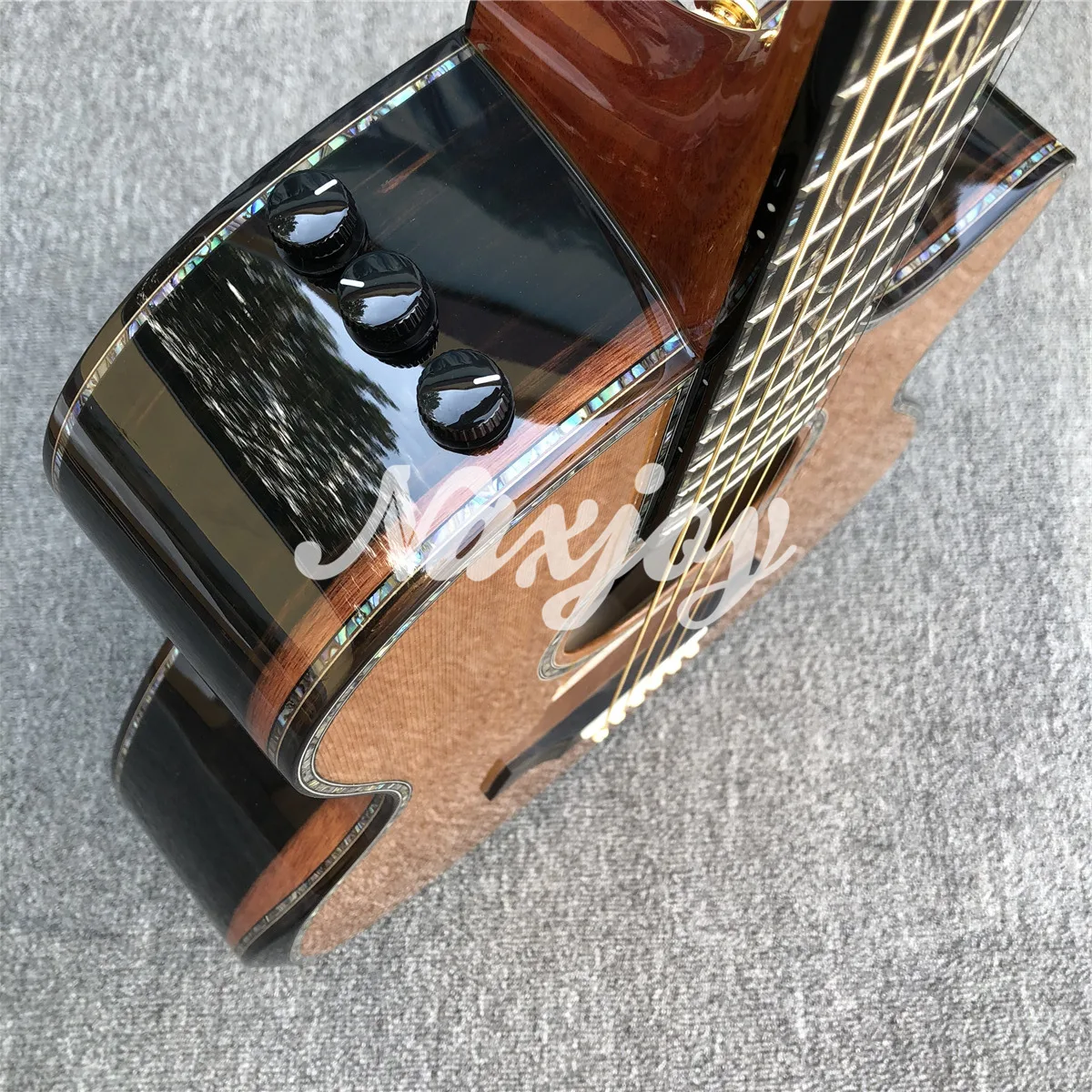 

41 Inches Cocobolo Chaylor PS14 Acoustic Guitar,Abalone Inlays Ebony Fingerboard Solid Cedar Top Guitarra