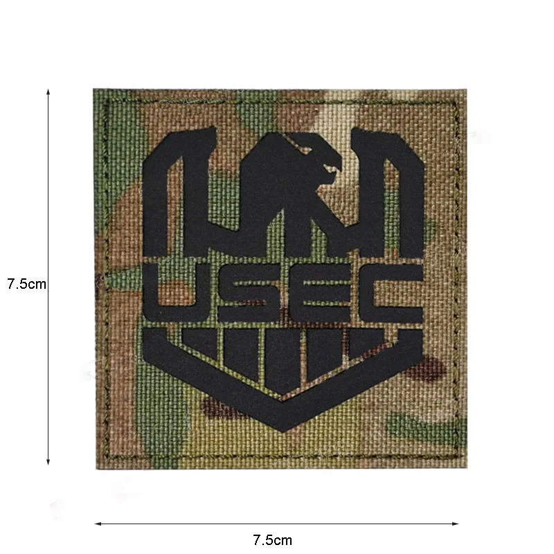 Нашивка С Вышивкой ИК Побег из России таркава медведя усека русская игра