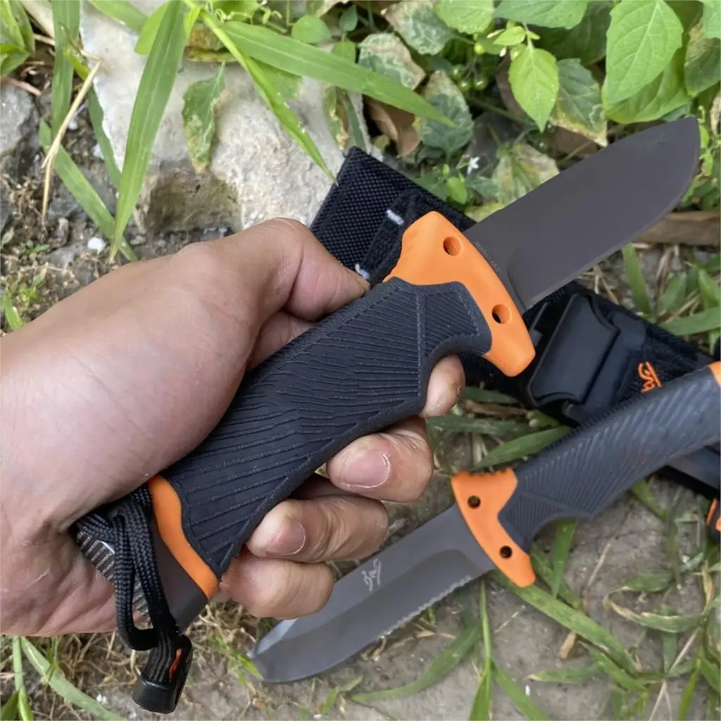 

Firebird Ganzo 5cr15mov blade ABS Handle Fixed blade knife Survival knife Camping tool Hunting Knife tactical outdoor tool