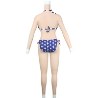 Fake Silicone Breast Forms Boobs H Cup Lift Hip with Arms Whole Body Suit for Crossdresser Shemal Transgender Women Latex Outfit