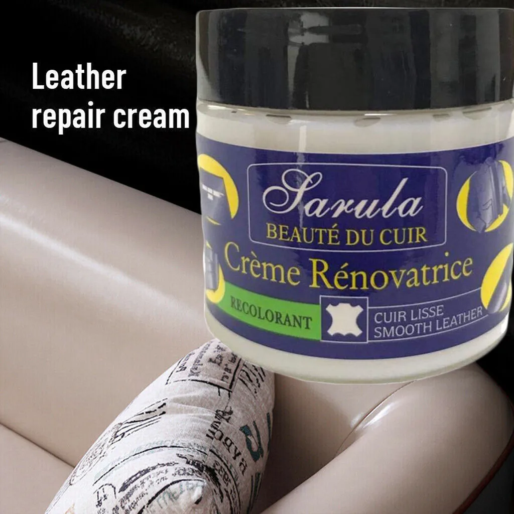 

Leather Repair Filler Compound For Leather Restoration Cracks Burns & Holes Furniture Sofas Shoes Car Seats Repair Filler
