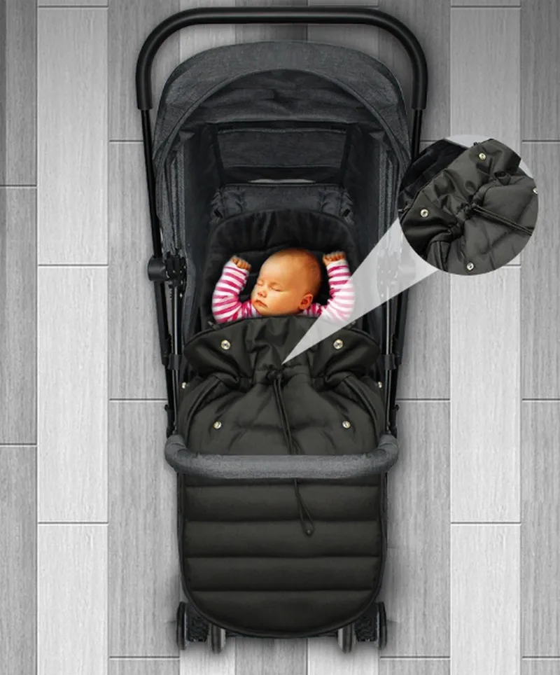 2020 детская коляска спальный мешок теплая Прогулочная крышка для ног