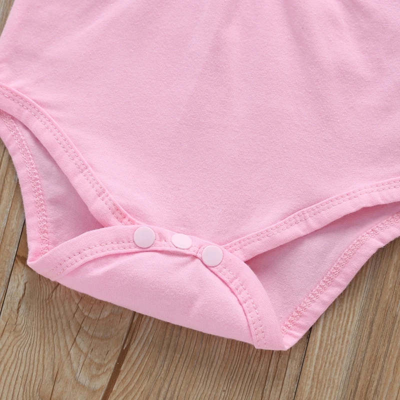 

2020 New Summer Newborn Infant Baby Girls Rompers Bodysuits Outfits Sleeveless Jumpsuits Toddler Clothes 0-24M