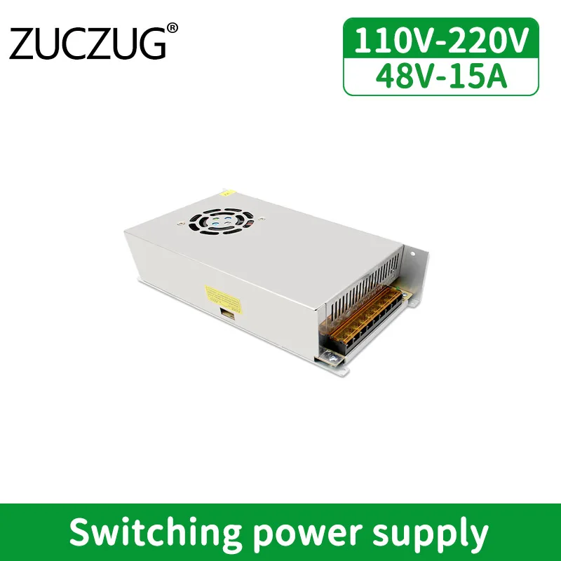 

48V Power Supply Source Adapter AC To DC 15A Switching Power Supply Light Transformer 220v To 12v Led Driver 720W Power Supply