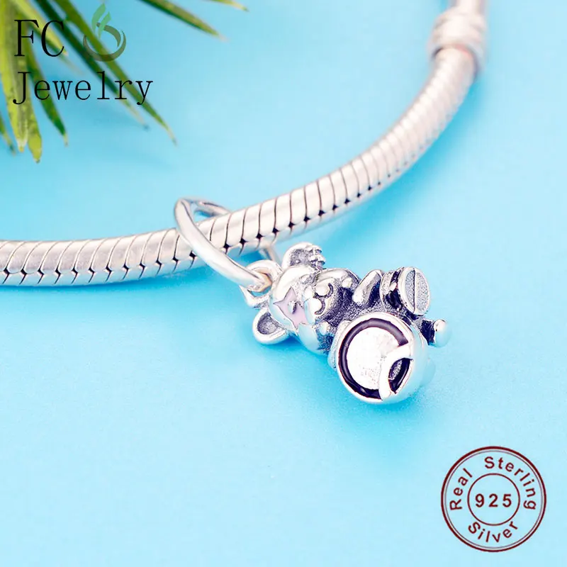 FC ювелирные изделия подходят к оригинальным браслетам Pandora брелоки 100% 925 серебро