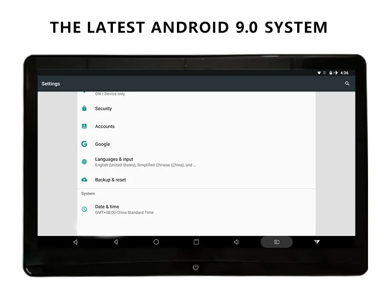 12,5 дюймов Android 9,0 1920*1080 4K 1080P Автомобильный подголовник монитор сенсорный экран wifi/Bluetooth/USB/SD/HDMI/FM/Mirroring/Miracast