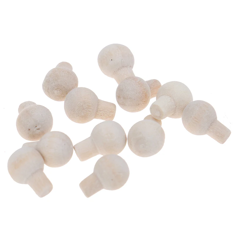 

10pcs Set Wooden Table Legs For 1/12 Doll House Miniature Decoration DIY Making Accessories