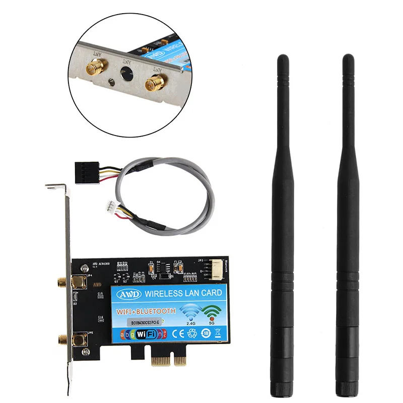 bt4 0 bcm94360cs2 pci e 867 мбитс 802 11ac двухдиапазонн