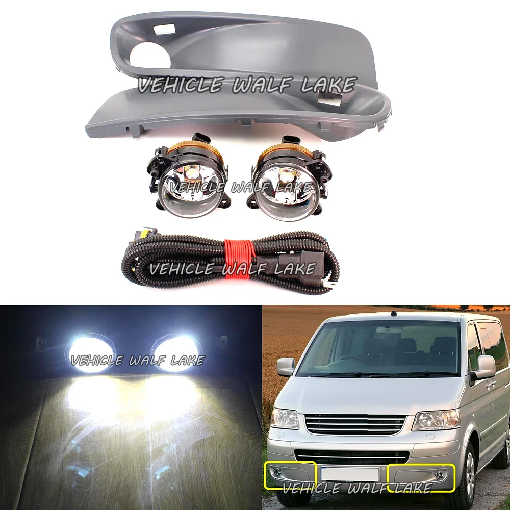 Для VW Multivan T5 2003 2004 2005 2006 2007 2008 2009 2010 автомобильный Стайлинг передний светодиодный