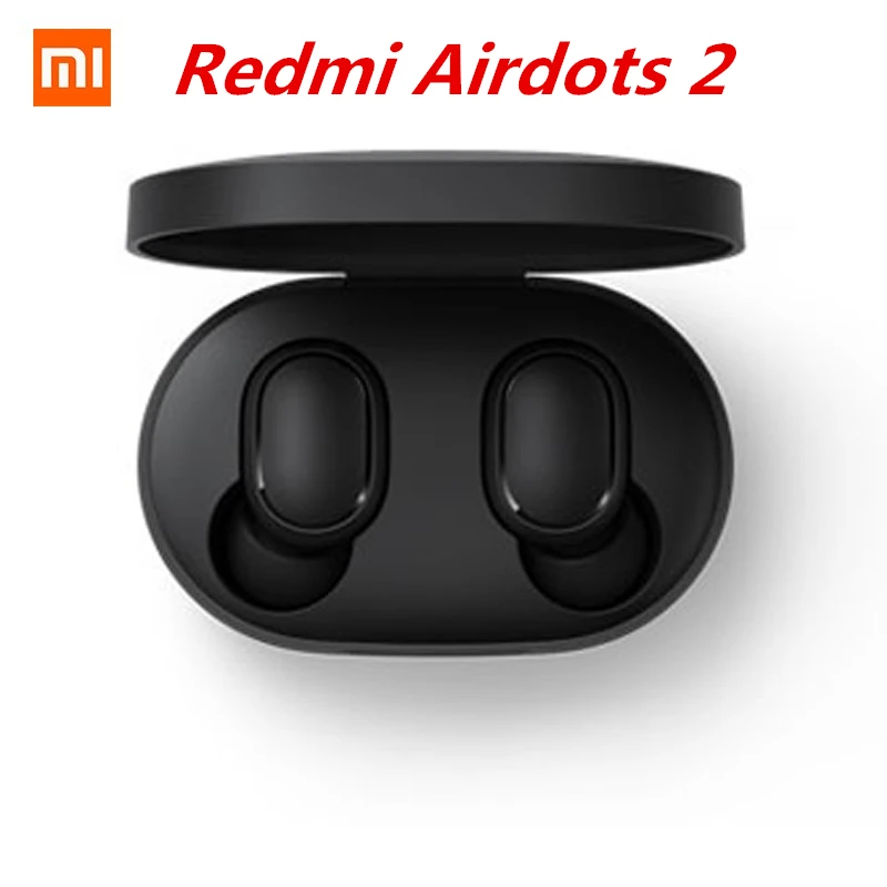Xiaomi Redmi Airdots 2 TWS наушники оригинальные беспроводные bluetooth 5 0 стерео шумоподавление