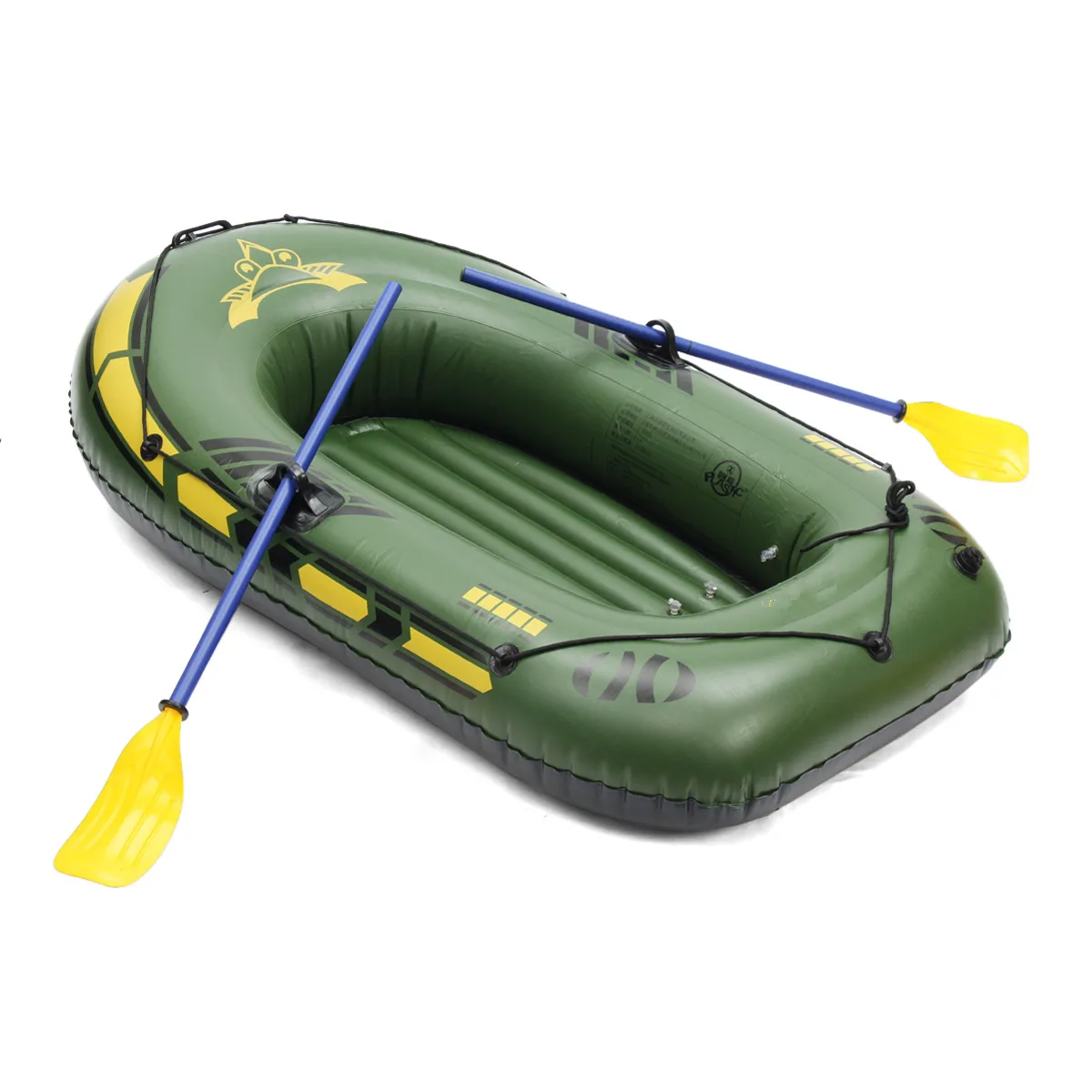 

NEW 2/3Person Thickening PVC Inflatable Boat Raft River Lake Dinghy Boat Pump Fishing Boat with Oars Set Load 200kg