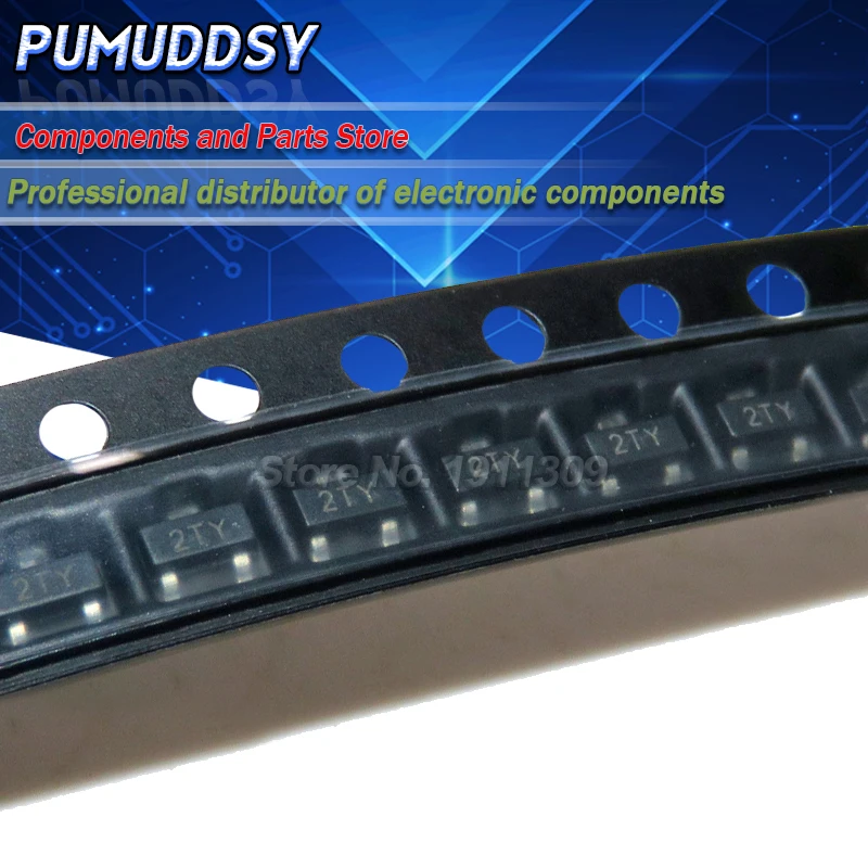 100PCS S8550D S8550 SMD SOT23 2TY SOT-23 Новый IC и