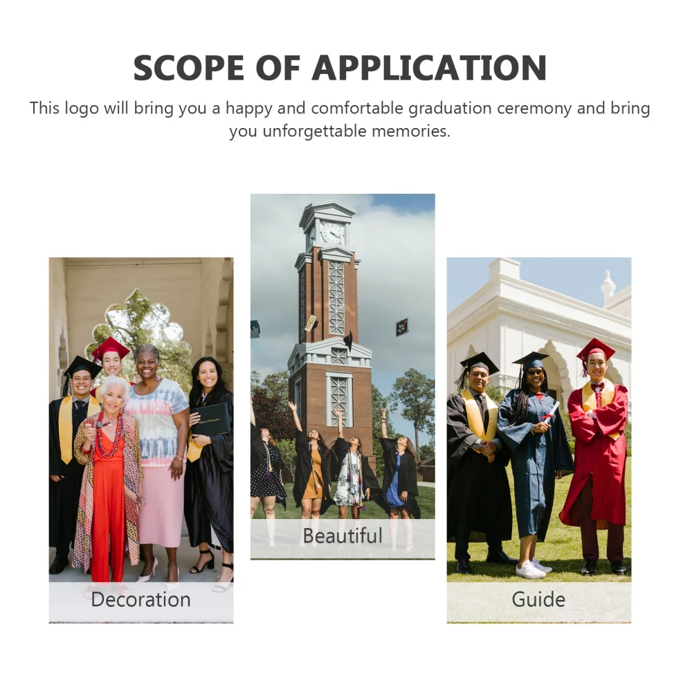 

4 Pcs Graduation Yard Flags Decorative Flags Garden Flags Graduation Party Decor