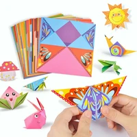 54 pages montessori toys diy kids craft toy 3d cartoon animal origami handcraft paper art learning educational toys for children