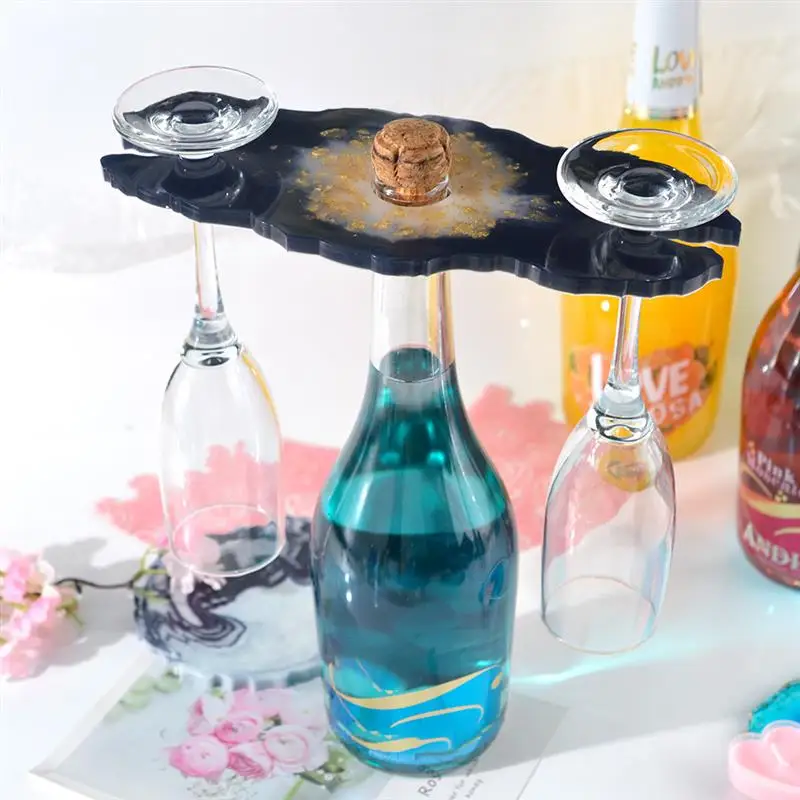 Прозрачная форма для эпоксидной смолы подставка вина сделай сам подставки