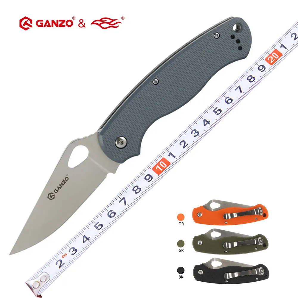 Складной нож Ganzo G729 Firebird FB тактический карманный клинок из стали 440с рукоятка G10