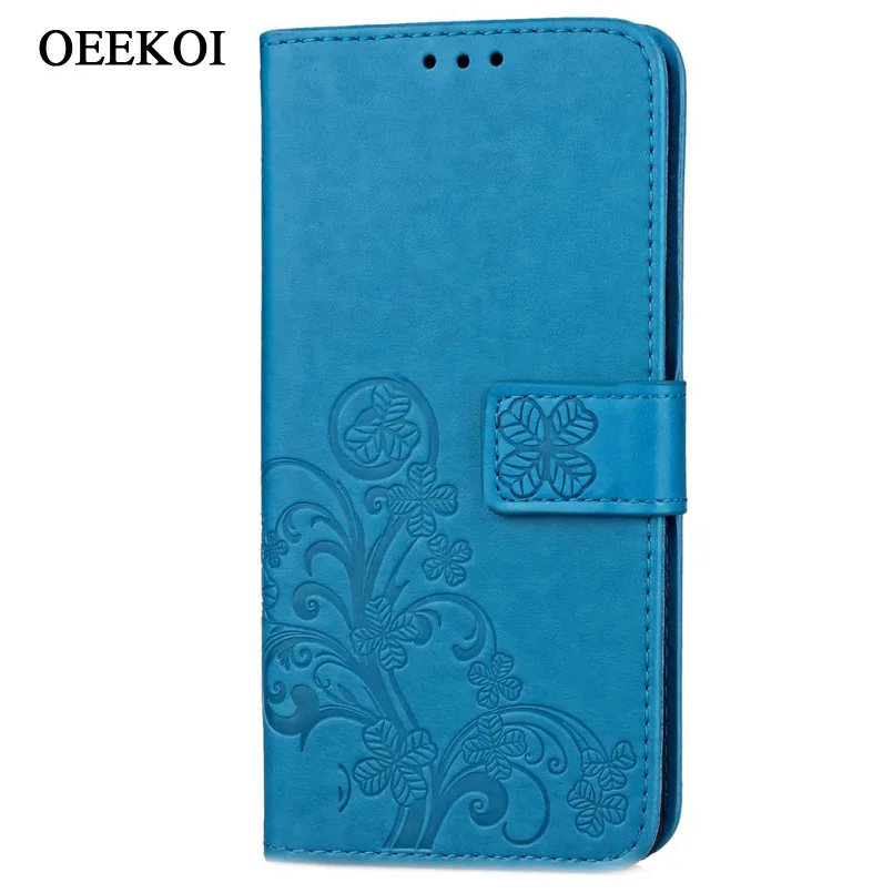 Чехол бумажник OEEKOI с четырехлистным клевером для Google Pixel 4 XL/4/3A XL/Pixel 3A/Pixel 3 3/Pixel 2