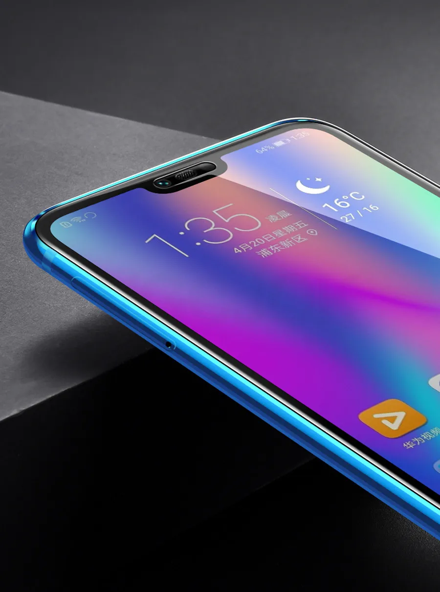 9H полное покрытие защитное стекло для huawei Y5 Y6 Y7 Prime защита экрана Y6 Y7 Pro Y9 Y5 Lite Закаленное стекло пленка