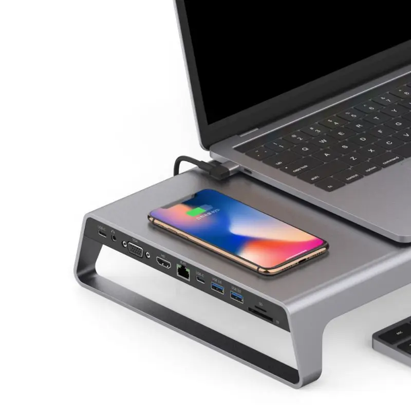 Type-C Multi-function Extension Dock Station Base with USB 3.0 Data Transmission XXUC