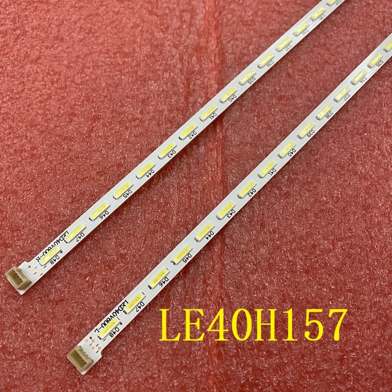 Новинка, Светодиодная лента для подсветки Aoc LE40H157 LED-40V600 TPT400LA DX2GG, 2 шт./Лот, 48 светодиодов, 455 мм
