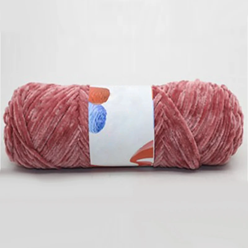 Velvet Yarn Soft Protein Cashmere Yarn Silk Wool Baby Yarn Crochet Knitting Yarn Cotton Baby Wool Diy Sweater - Color: 8